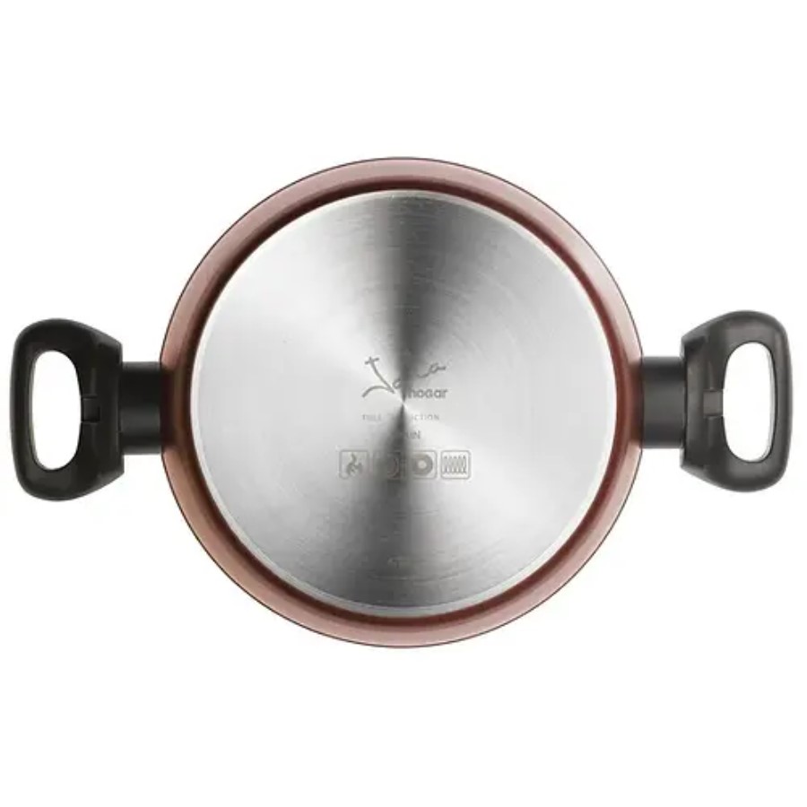 additioanl image for  Jata Aluminium Casserole 24 cm 4 Litres 