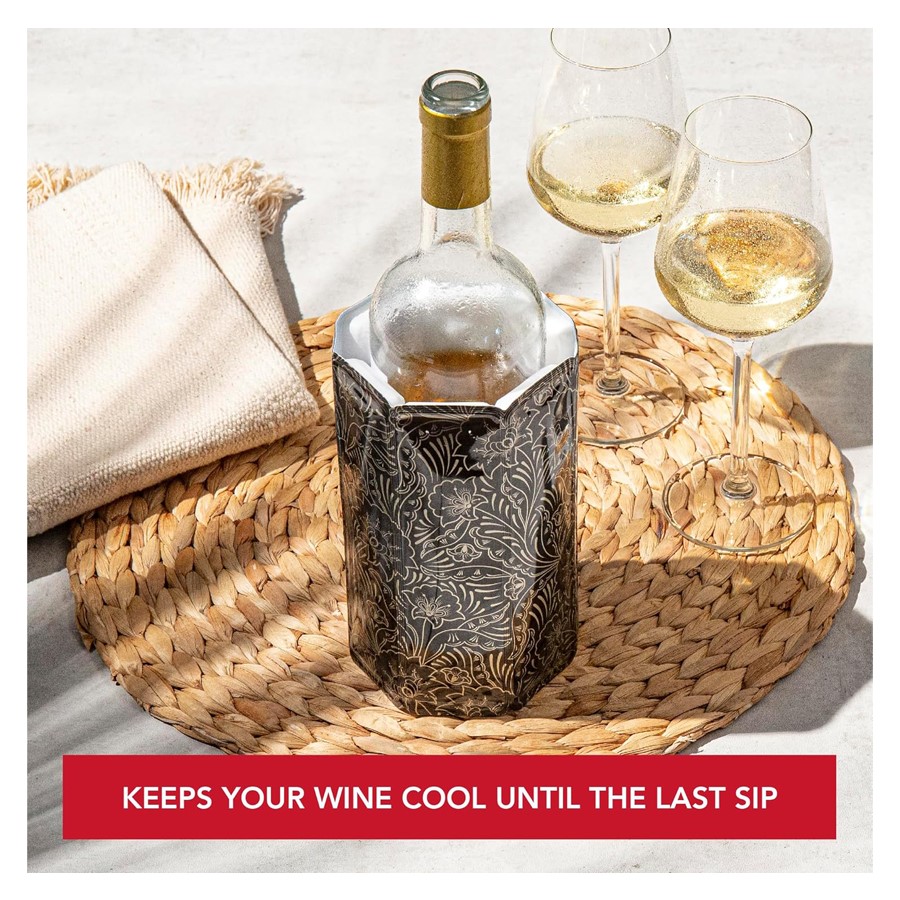 additioanl image for  Vacuvin Wine Cooler Sleeve Royal Gold 