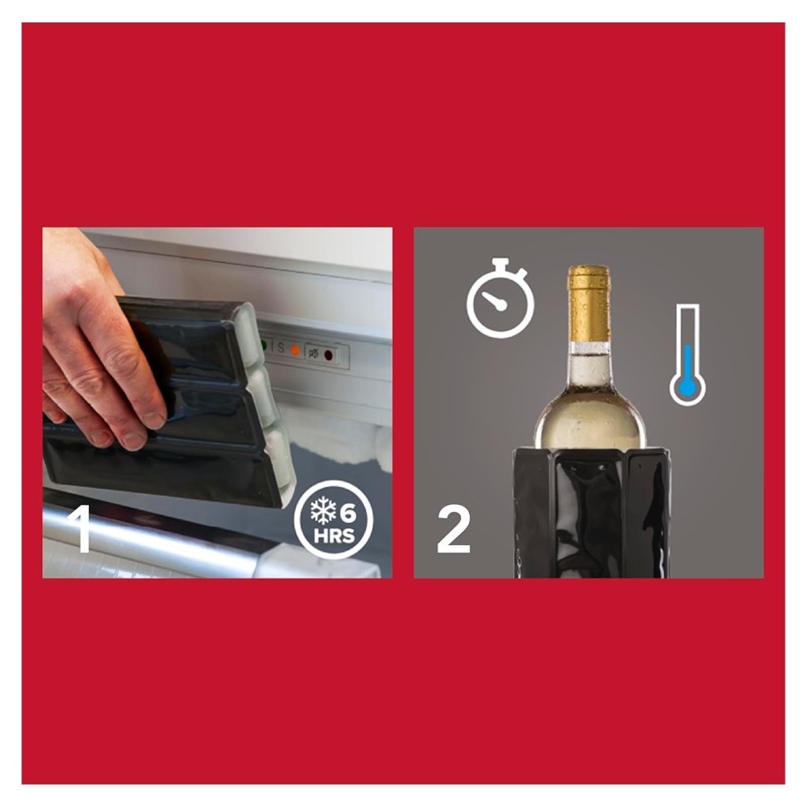 additioanl image for  Vacuvin Wine Cooler Sleeve Royal Gold 