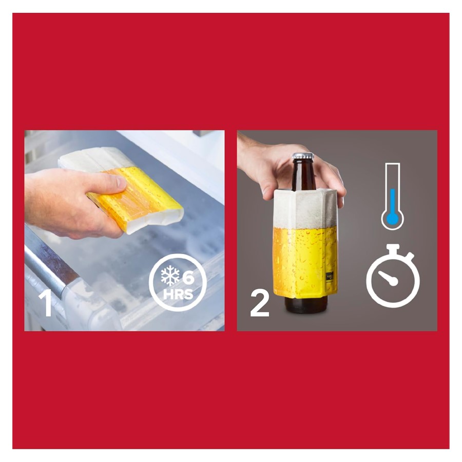 additioanl image for  Vacuvin Beer Cooler Sleeve Beer 