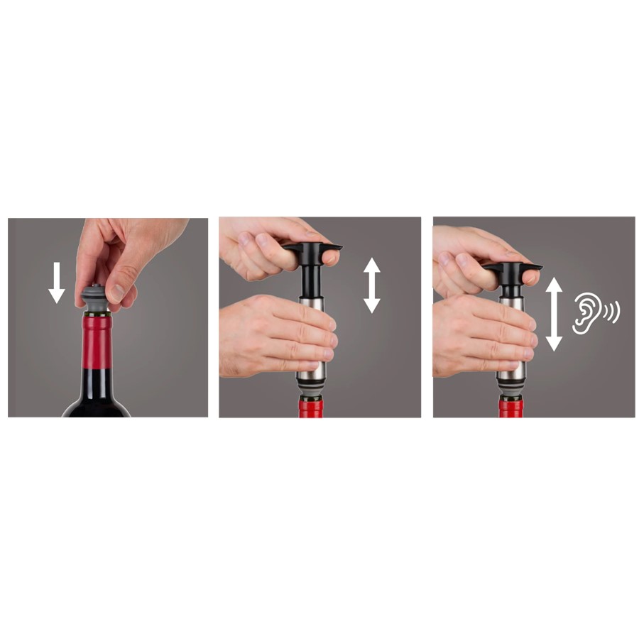 additioanl image for  Vacuvin Wine Saver Stainless Steel 