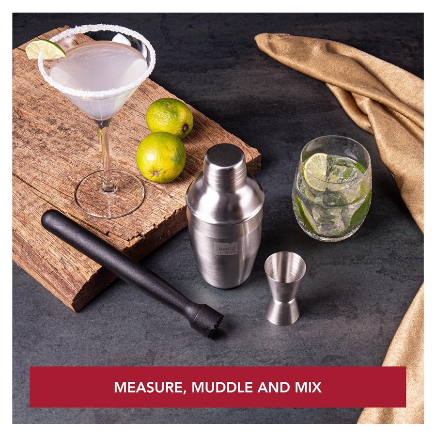 additioanl image for  Vacuvin Cocktail Set Basic 3 pieces 