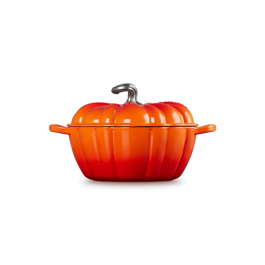 additioanl image for  Le Creuset Cast Iron Pumpkin Flame 24 cm 