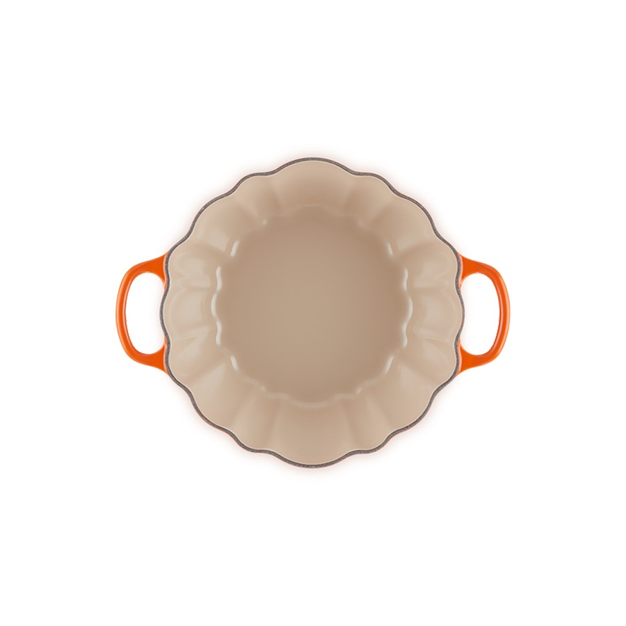 additioanl image for  Le Creuset Cast Iron Pumpkin Flame 24 cm 