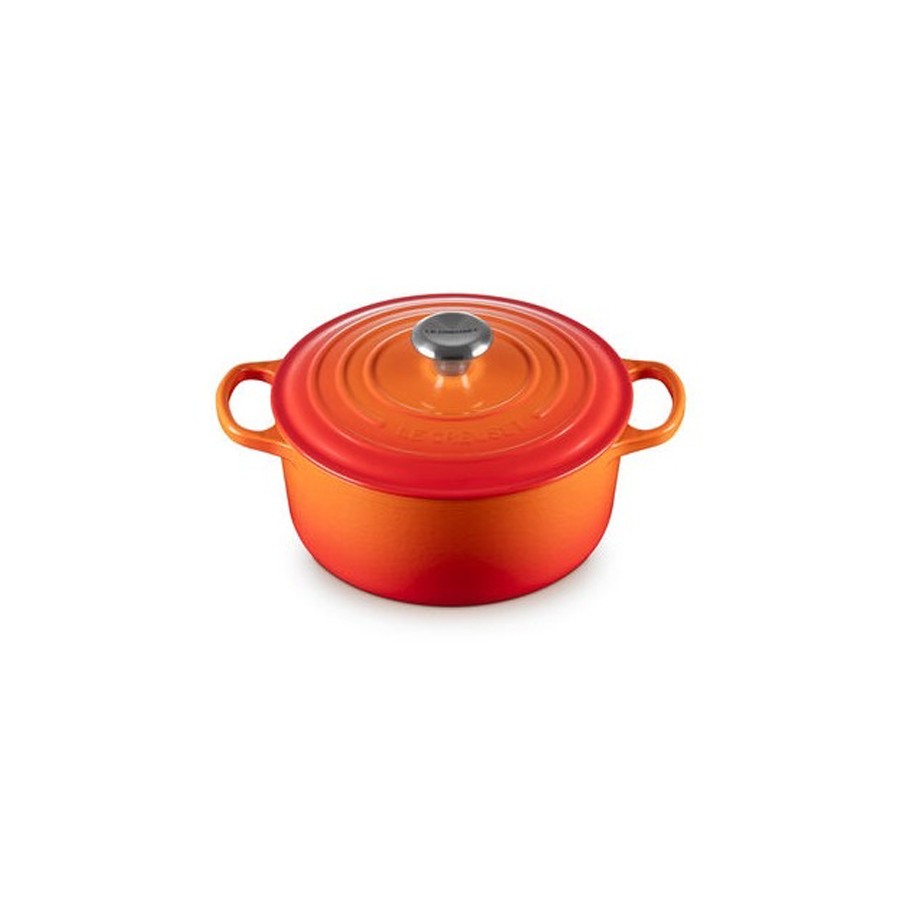 additioanl image for  Le Creuset Classic Rd. Cass. Flame 24 cm 