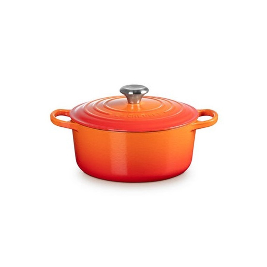 additioanl image for  Le Creuset Classic Rd. Cass. Flame 24 cm 