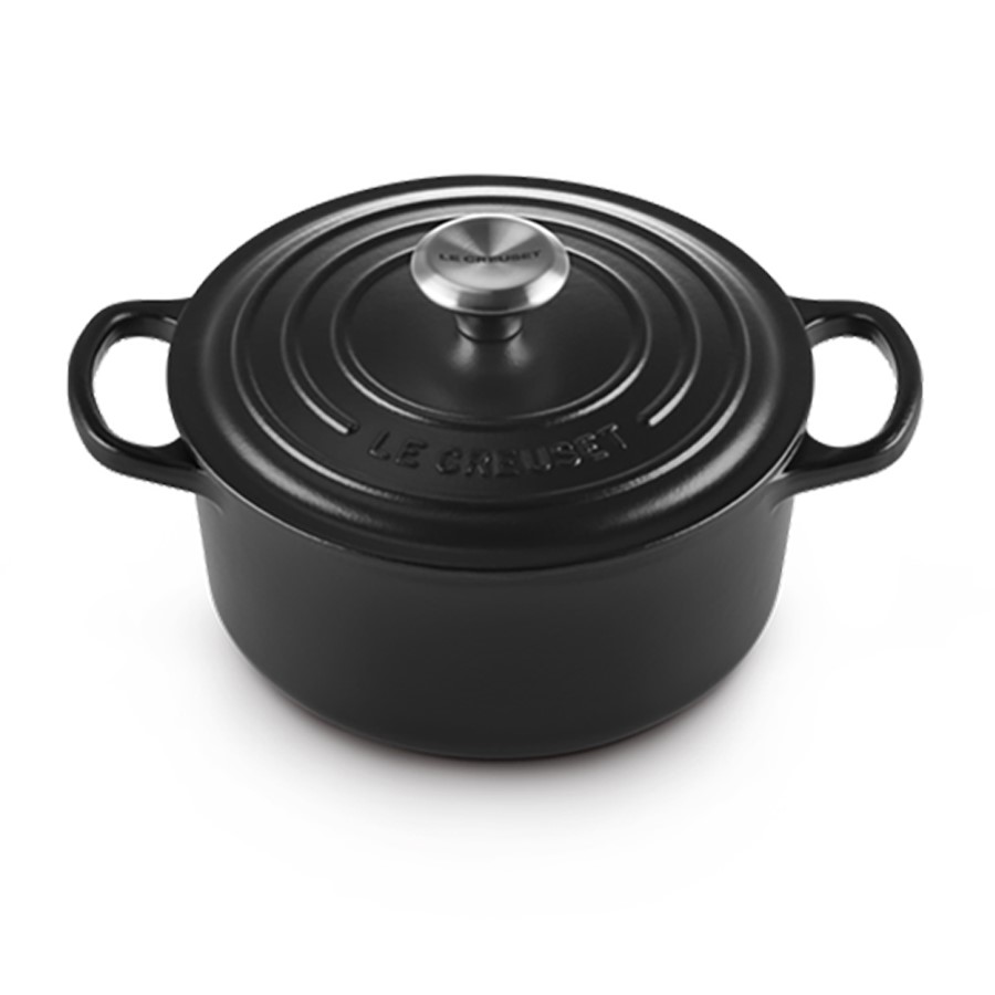 additioanl image for  Le Creuset Round Casserole S/Black 18 cm 