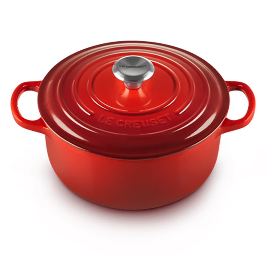 additioanl image for  Le Creuset Round Casserole Cerise 20 cm 