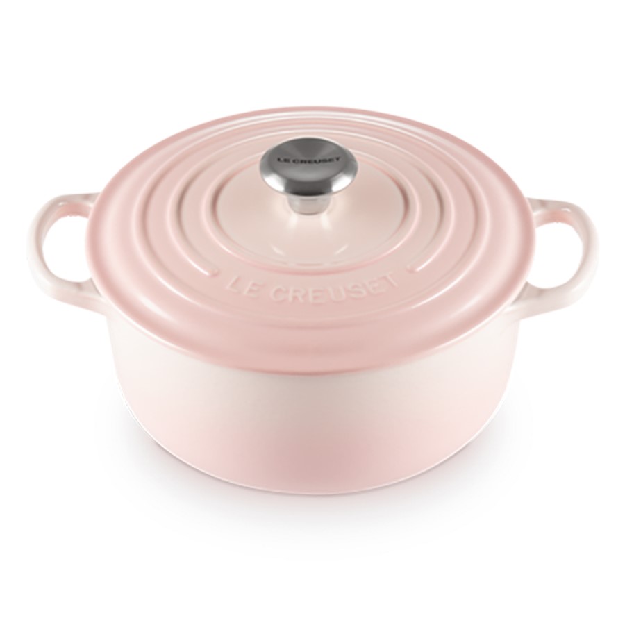 additioanl image for  Le Creuset Rd Casserole Shell Pink 20 cm 