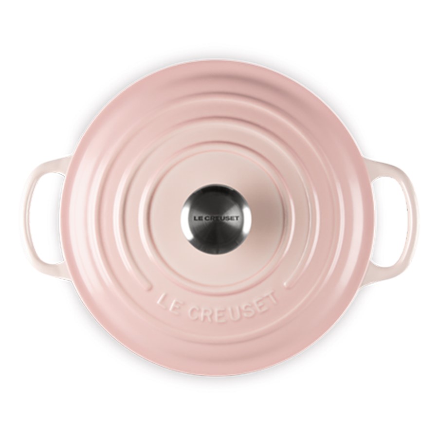 additioanl image for  Le Creuset Rd Casserole Shell Pink 20 cm 