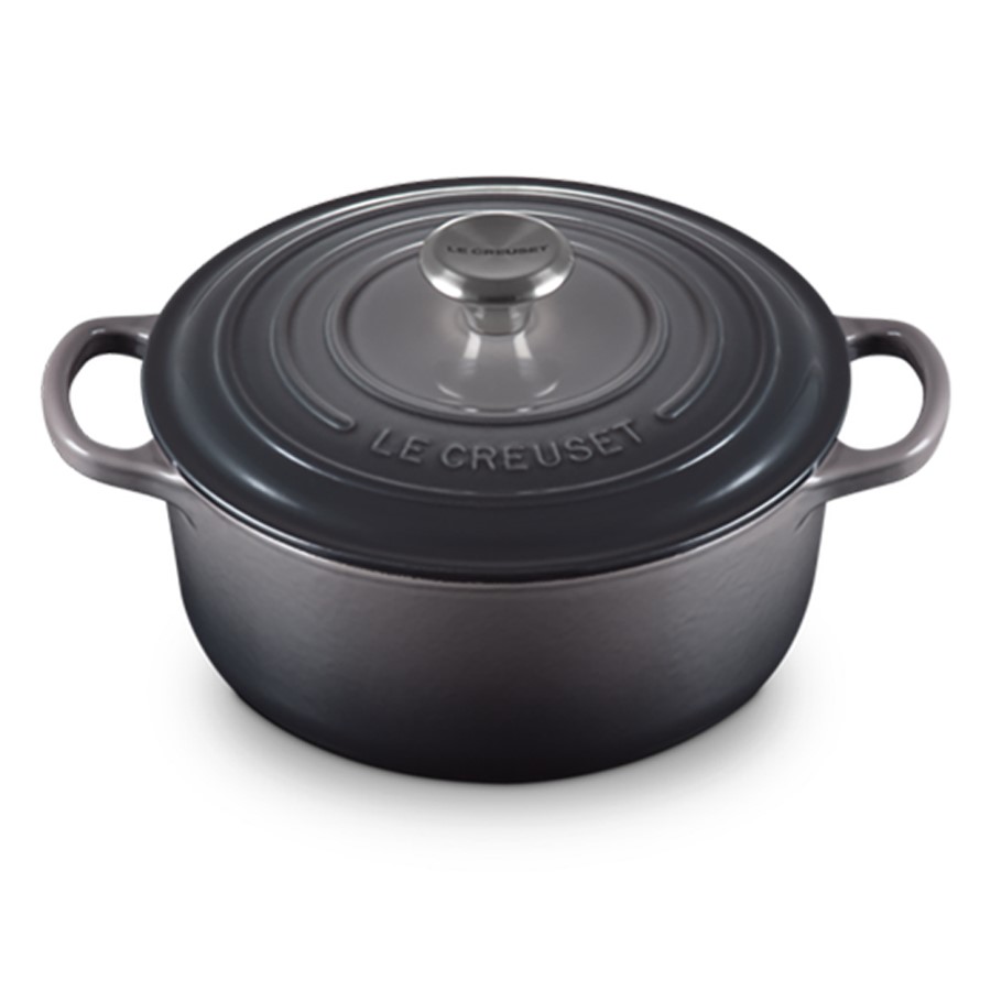 additioanl image for  Le Creuset Round Casserole Flint 20 cm 