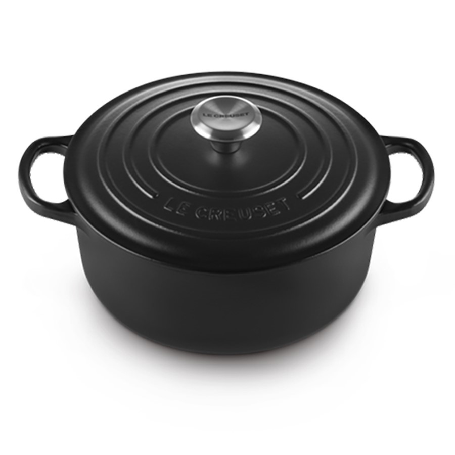 additioanl image for  Le Creuset Round Casserole S/Black 20 cm 