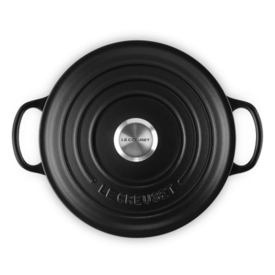 additioanl image for  Le Creuset Round Casserole S/Black 20 cm 
