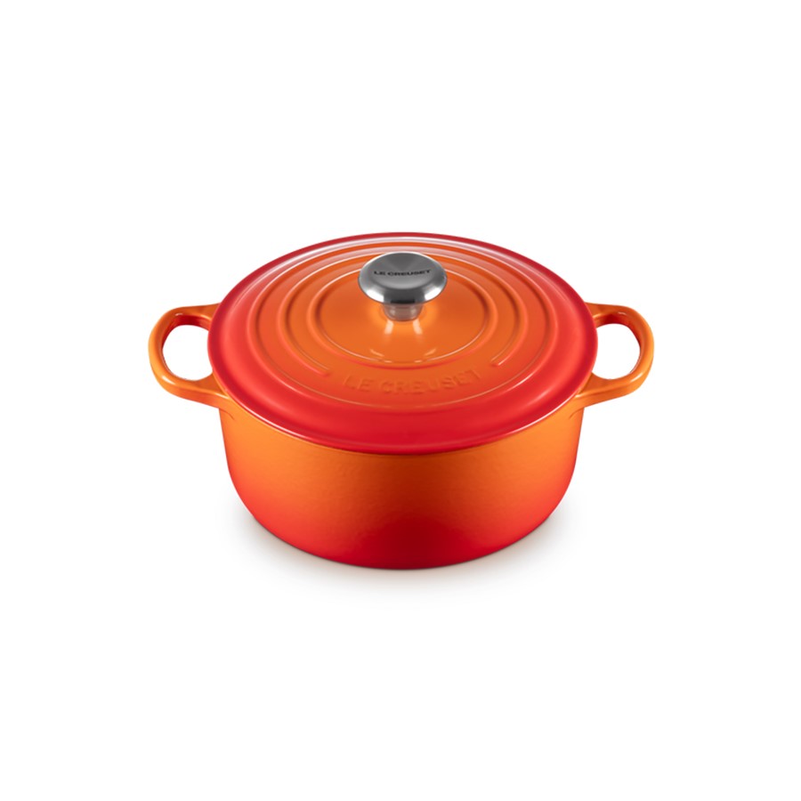 additioanl image for  Le Creuset Round Casserole Flame 22 cm 