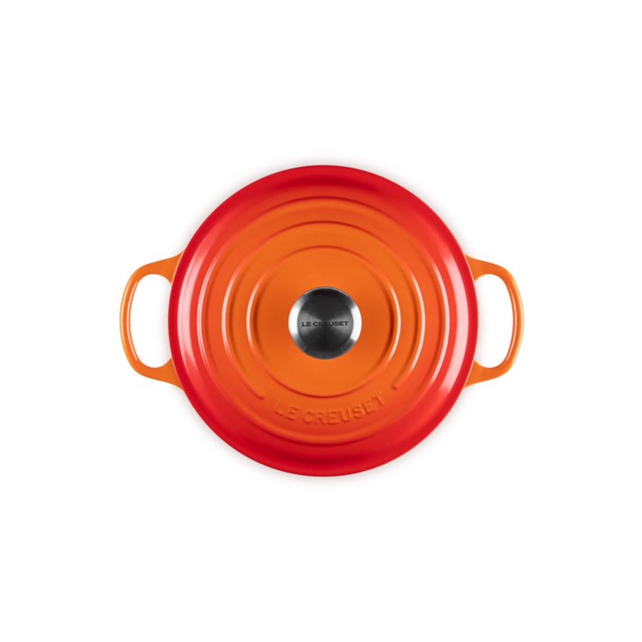 additioanl image for  Le Creuset Round Casserole Flame 22 cm 