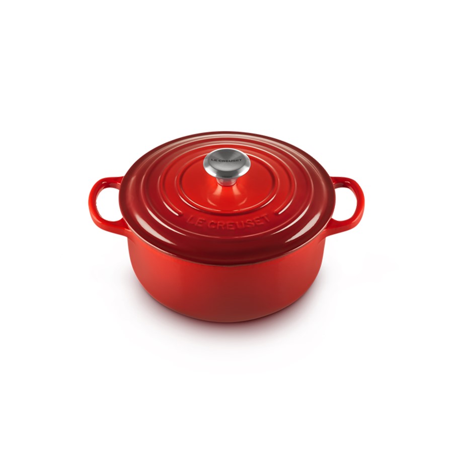 additioanl image for  Le Creuset Round Casserole Cerise 22 cm 