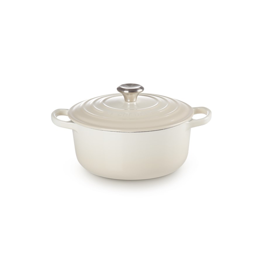 additioanl image for  Le Creuset Round Casserole Meringue 22cm 