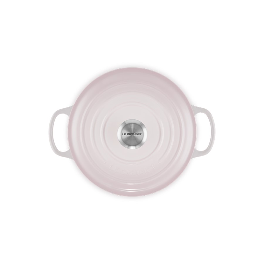 additioanl image for  Le Creuset Rd Casserole Shell Pink 24 cm 
