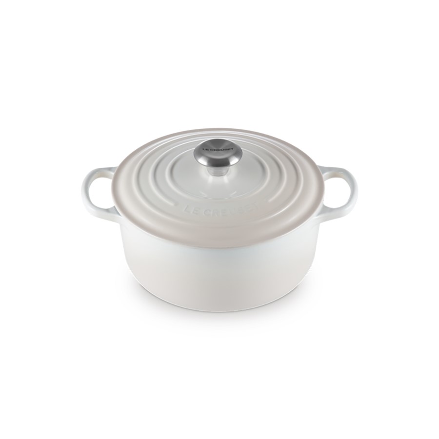 additioanl image for  Le Creuset Rd. Casserole Meringue 24 cm 