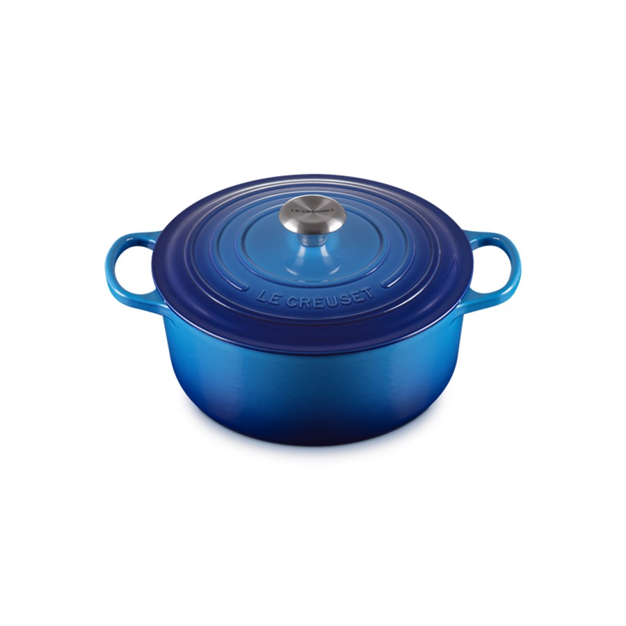 additioanl image for  Le Creuset Rd Cassorole Azure Blue 26 cm 