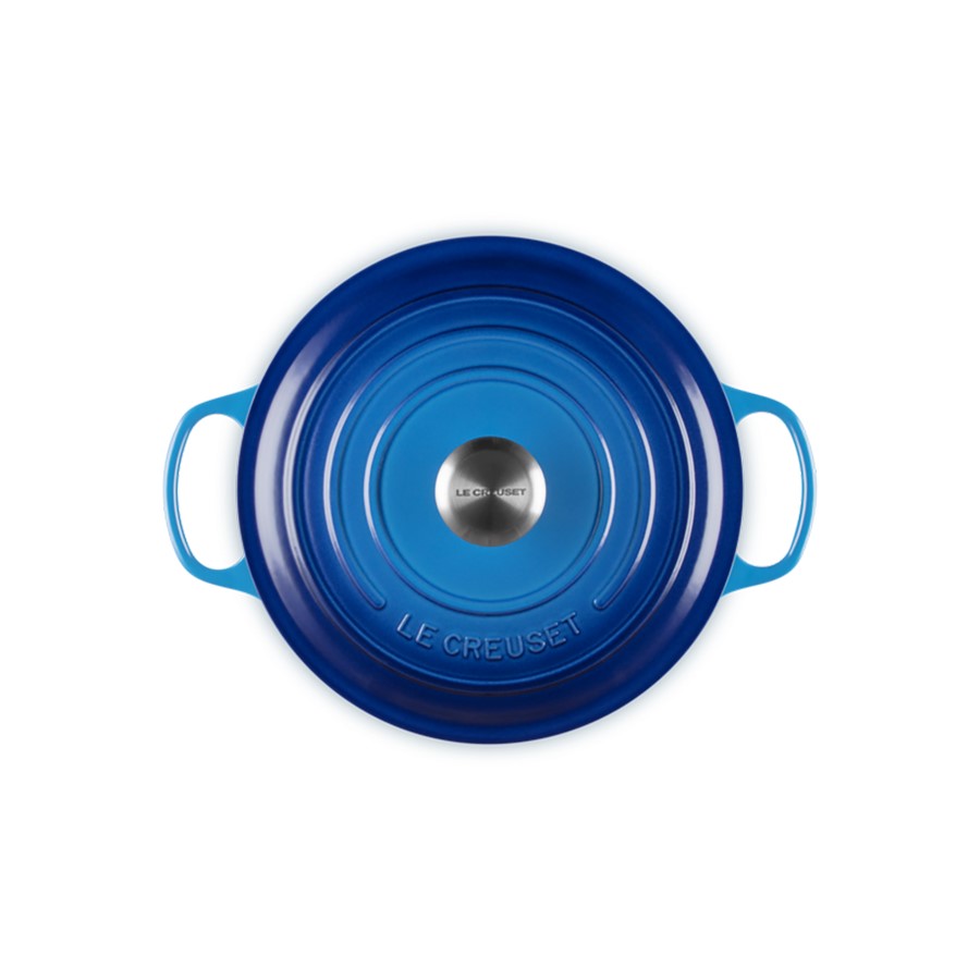 additioanl image for  Le Creuset Rd Cassorole Azure Blue 26 cm 