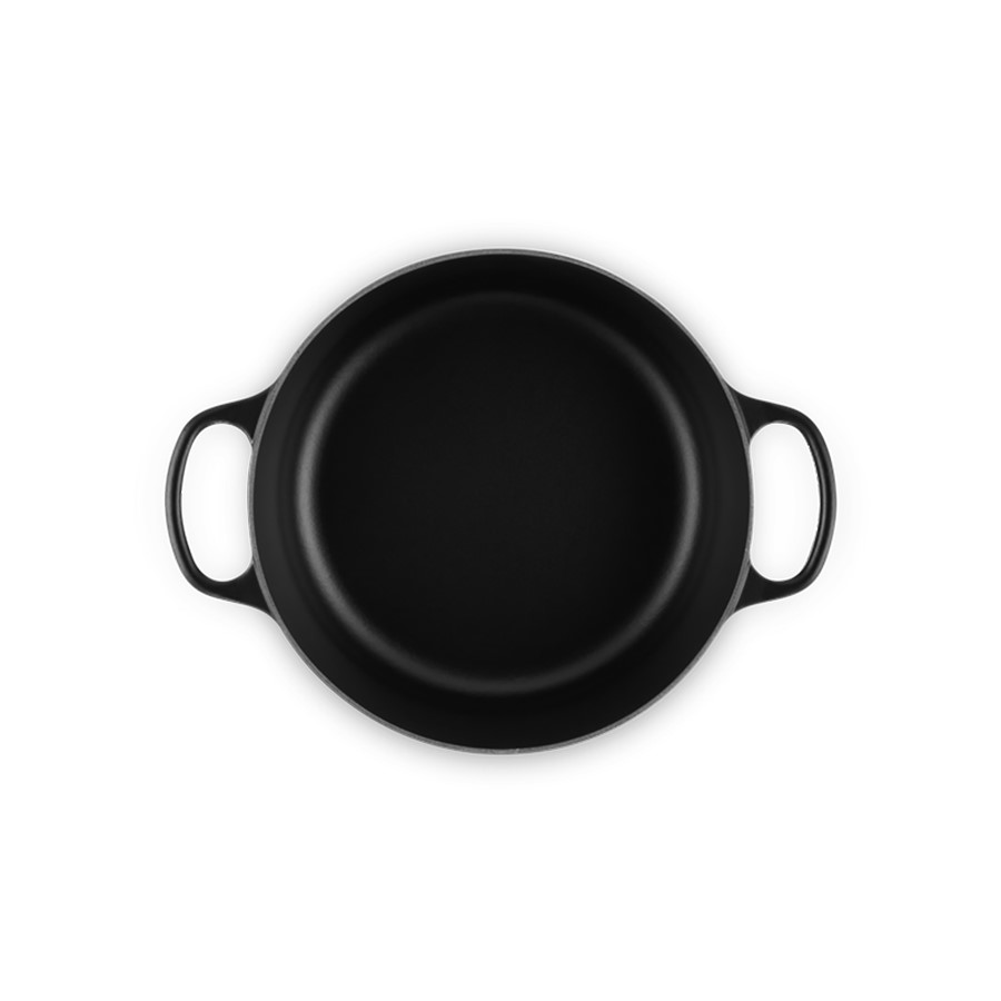 additioanl image for  Le Creuset Rd Casserole Satin Black 26cm 