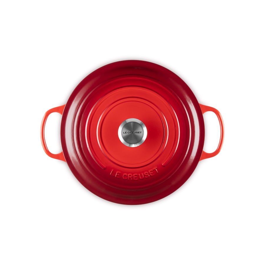 additioanl image for  Le Creuset Round Casserole Cerise 28 cm 