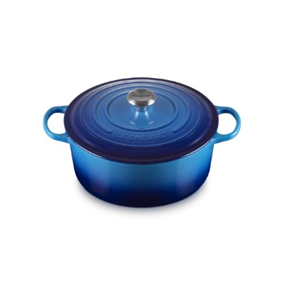 additioanl image for  Le Creuset Rd. Casserole Azu. Blue 28 cm 