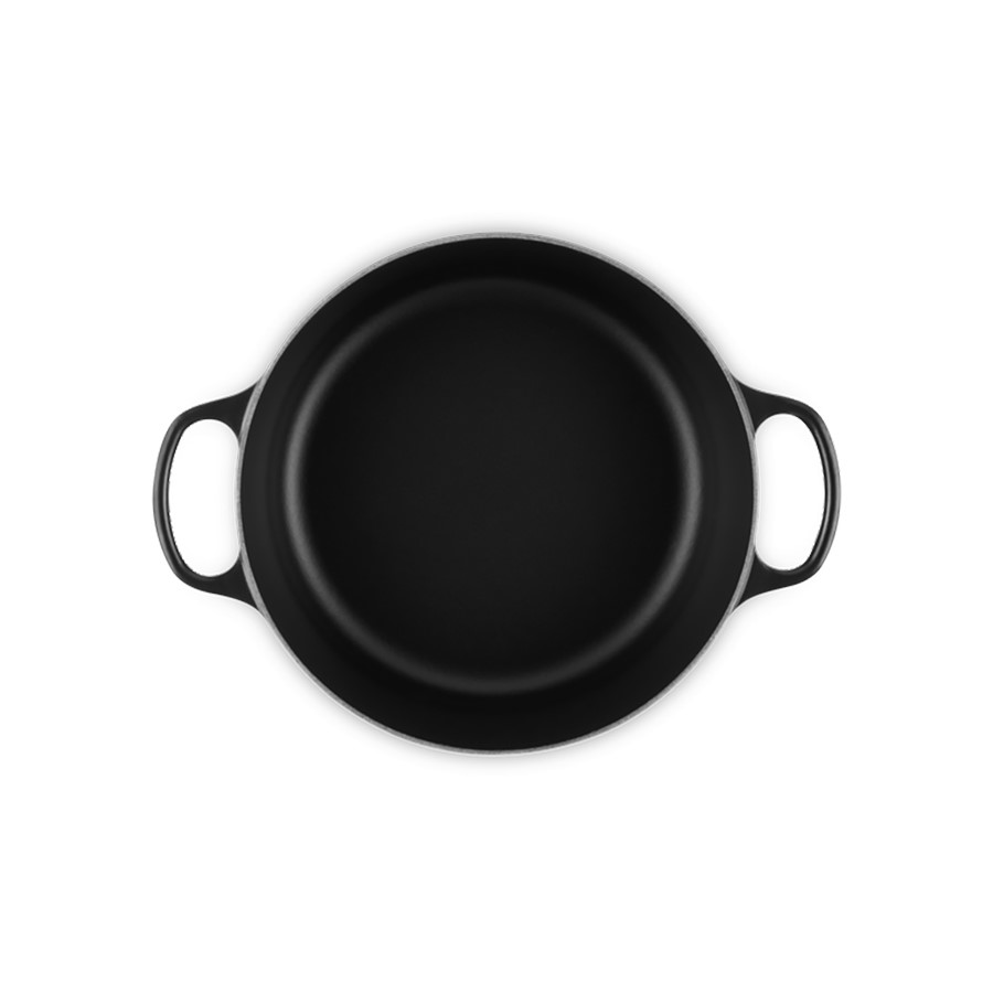 additioanl image for  Le Creuset Rd. Casserole Satin Blk 28 cm 