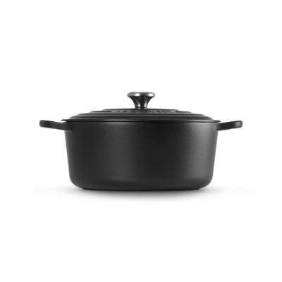 additioanl image for  Le Creuset Rd. Casserole Satin Blk 30 cm 