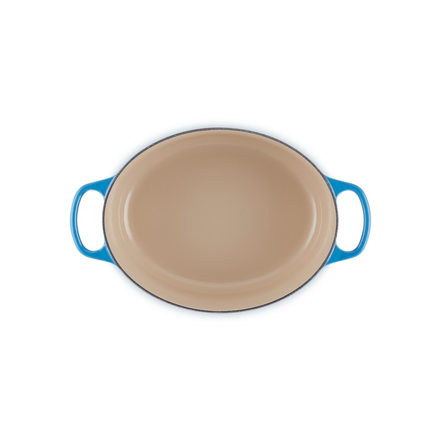 additioanl image for  Le Creuset Oval Casserole Az. Blue 29 cm 