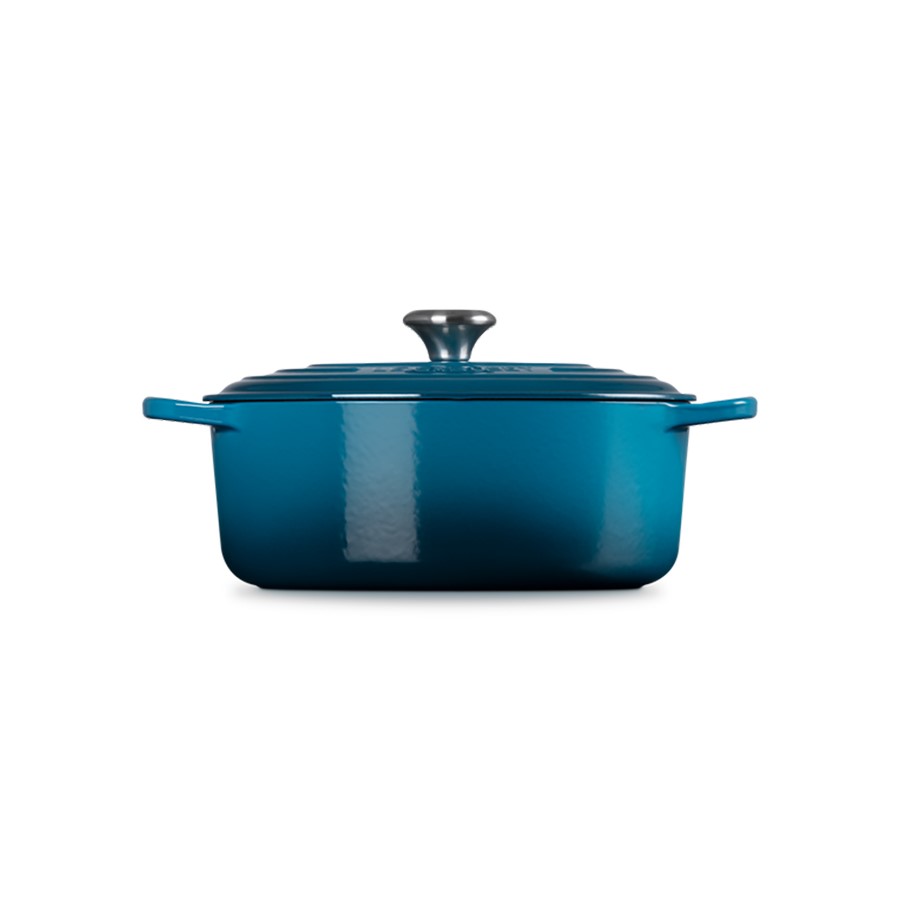 additioanl image for  Le Creuset Oval Casserole Deep Teal 29cm 