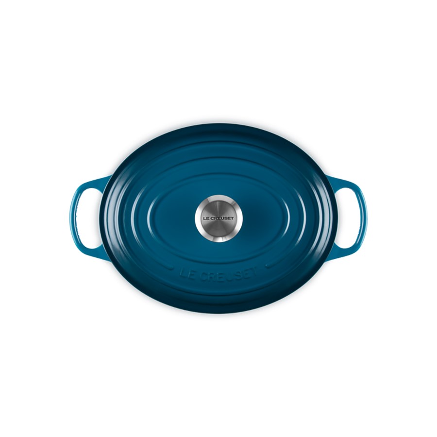 additioanl image for  Le Creuset Oval Casserole Deep Teal 29cm 