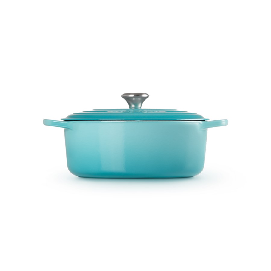 additioanl image for  Le Creuset Oval Casserole Teal 29 cm 