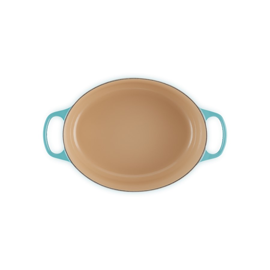 additioanl image for  Le Creuset Oval Casserole Teal 29 cm 