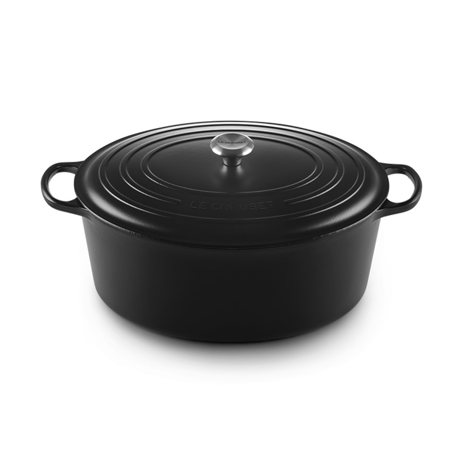 additioanl image for  Le Creuset Oval Casserole S/Black 29 cm 