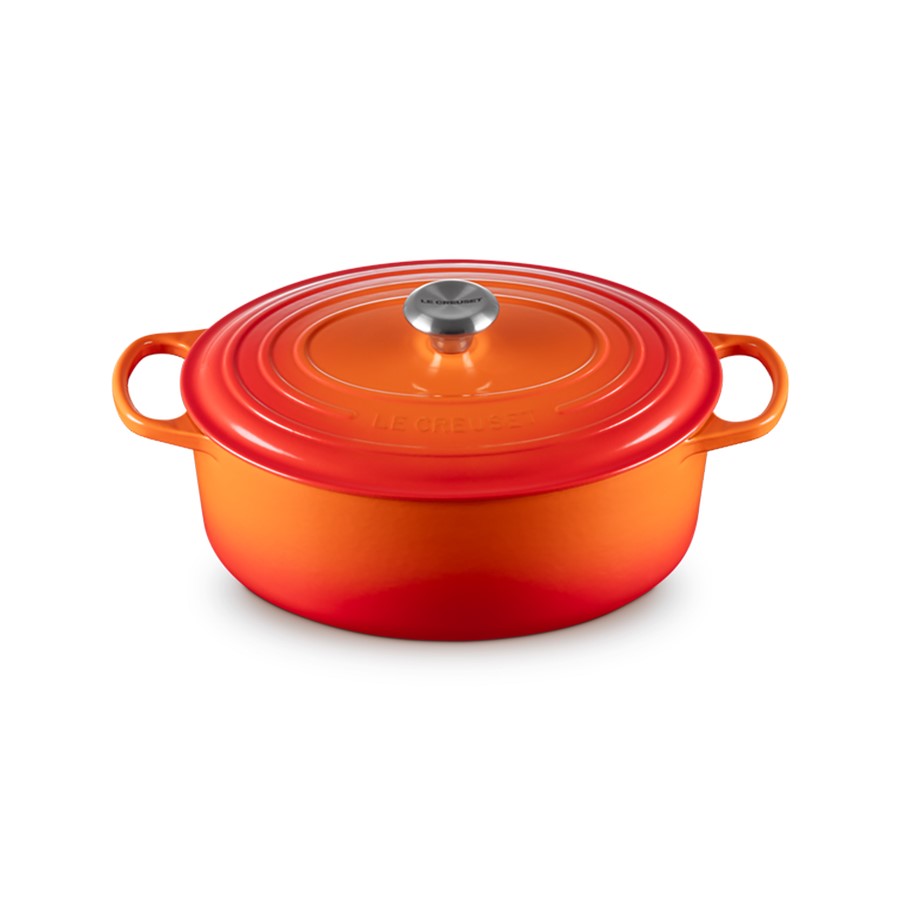 additioanl image for  Le Creuset Oval Casserole Flame 31 cm 