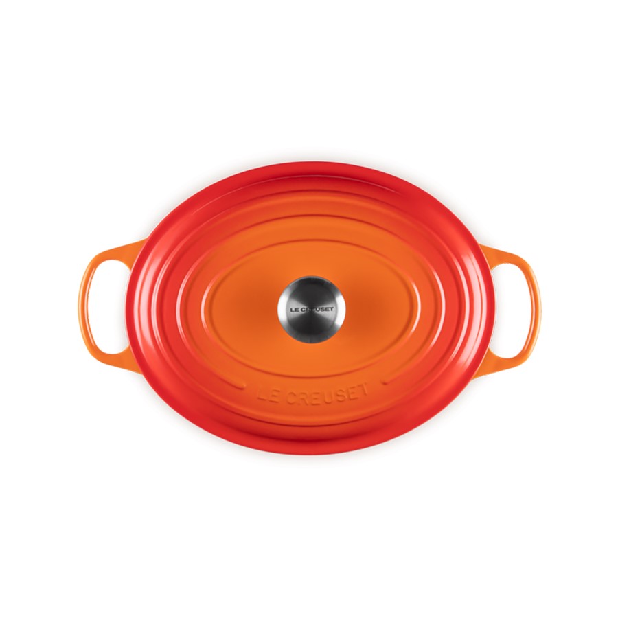 additioanl image for  Le Creuset Oval Casserole Flame 31 cm 