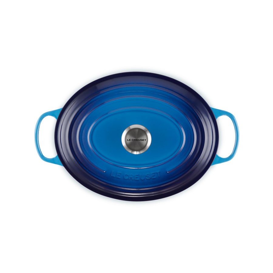 additioanl image for  Le Creuset Oval Casserole Az. Blue 31 cm 