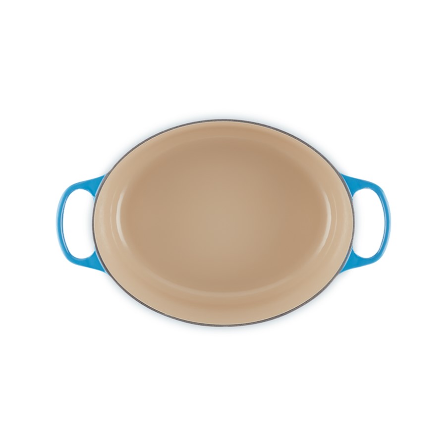 additioanl image for  Le Creuset Oval Casserole Az. Blue 31 cm 