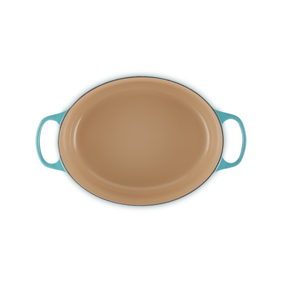additioanl image for  Le Creuset Oval Casserole Teal 31 cm 