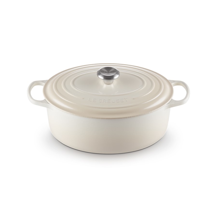 additioanl image for  Le Creuset Oval Casserole Meringue 31 cm 