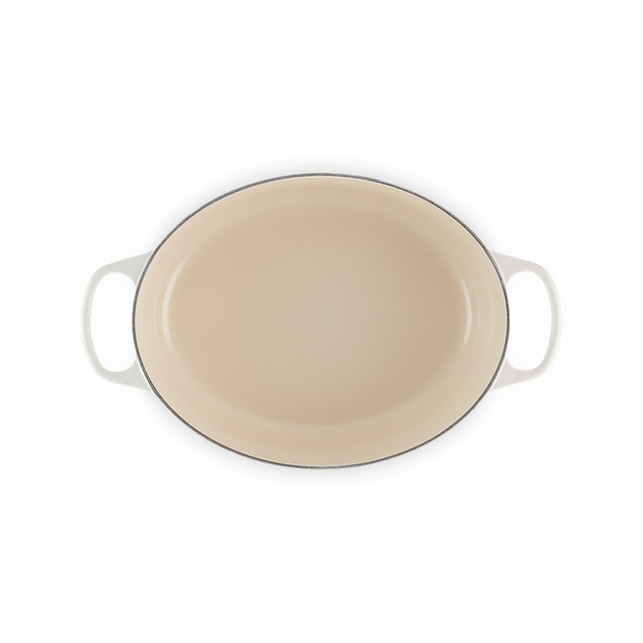 additioanl image for  Le Creuset Oval Casserole Meringue 31 cm 