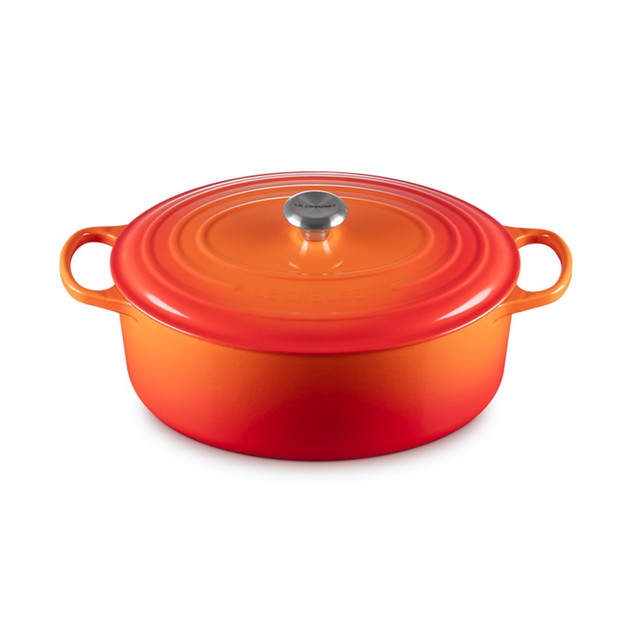 additioanl image for  Le Creuset Oval Casserole Flame 35 cm 