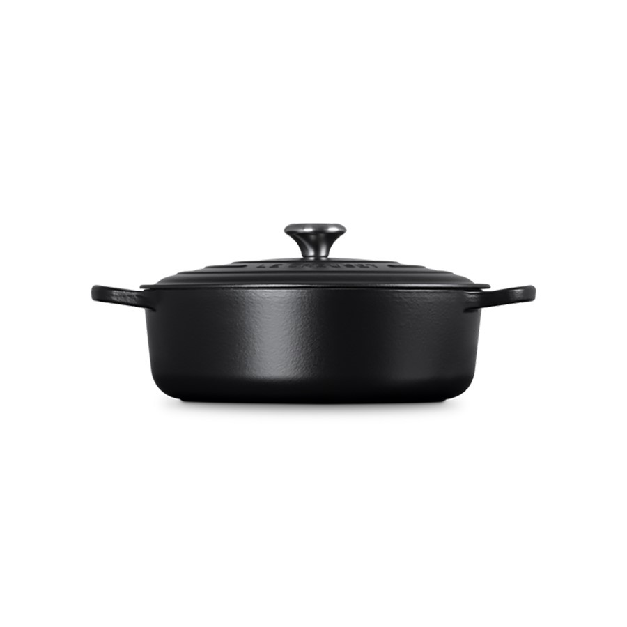 additioanl image for  Le Creuset Risotto Pot Satin Black 30 cm 