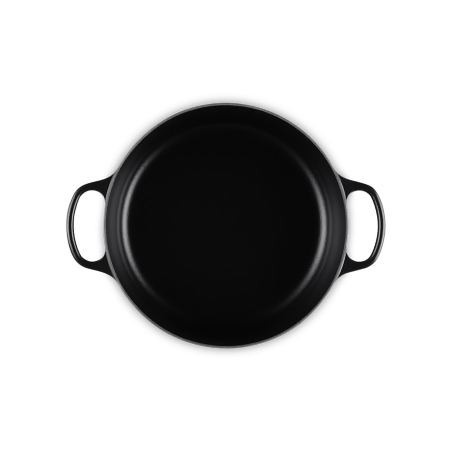 additioanl image for  Le Creuset Risotto Pot Satin Black 30 cm 