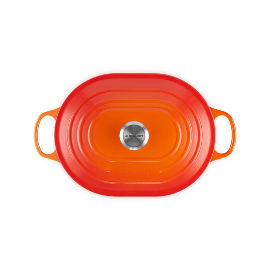 additioanl image for  Le Creuset Oblong Casserole Flame 31 cm 