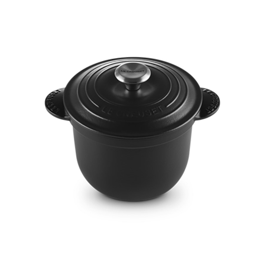 additioanl image for  Le Creuset Rd. Cocotte Matt Black 18 cm 