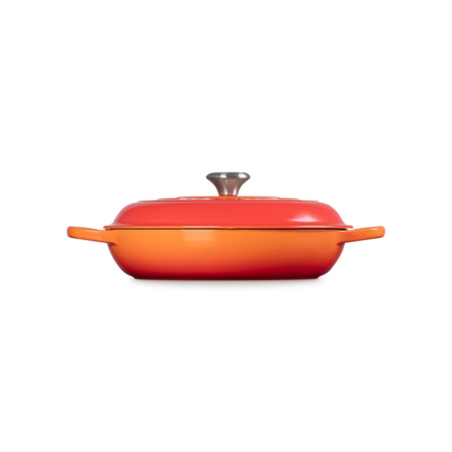additioanl image for  Le Creuset Shallow Casserole Flame 30 cm 