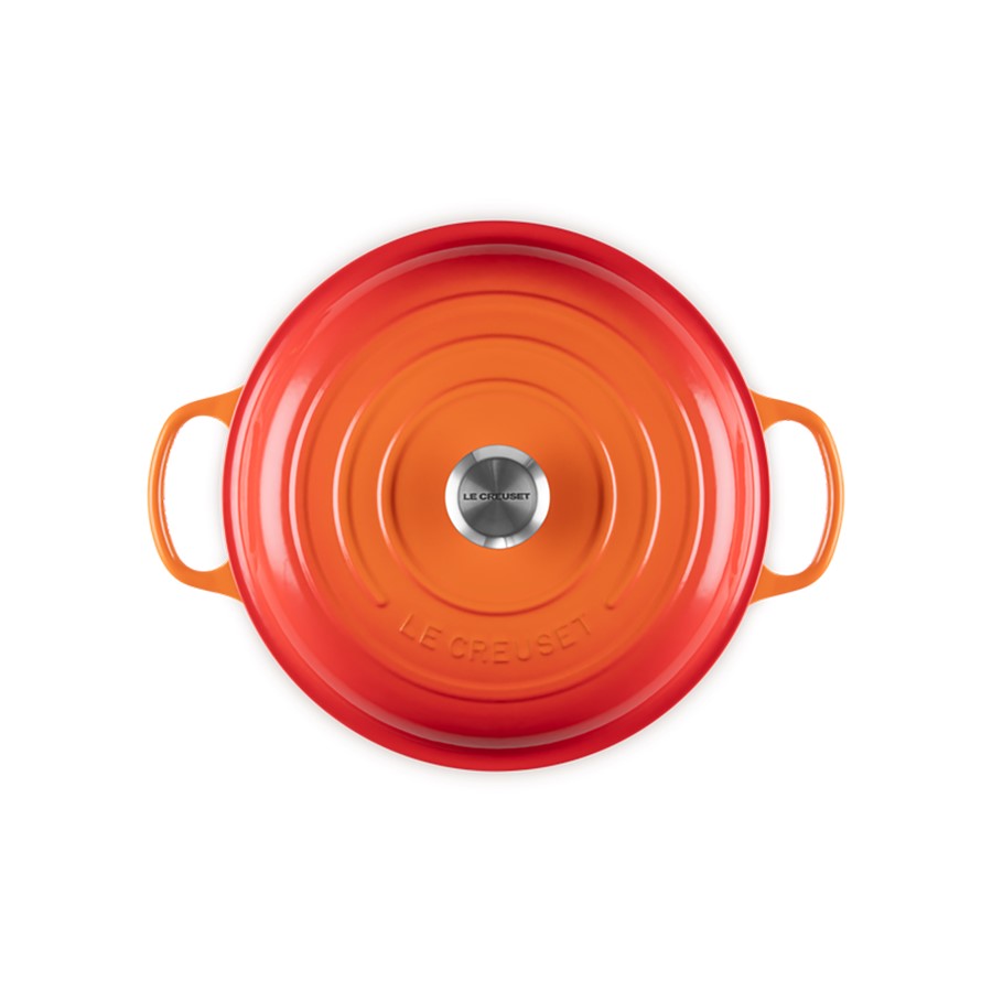 additioanl image for  Le Creuset Shallow Casserole Flame 30 cm 